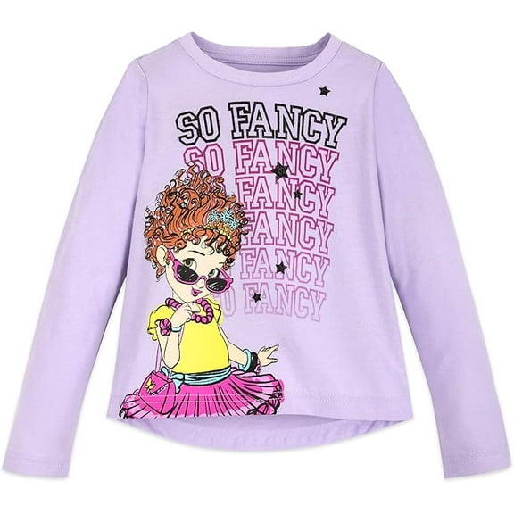 Disney Fancy Nancy Long Sleeve T-Shirt for Girls Size XXS (2/3)