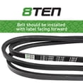 thumbnail image 3 of 8TEN Deck Belt for Exmark Viking Hydro Metro 1-403174 48 inch 810-CBL2206T, 3 of 4