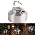 thumbnail image 3 of 1L Camping Outdoor Kettle 304 Stainless Steel Kettle Cooking Portable Coffee Pot, 3 of 8