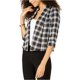 thumbnail image 2 of Kasper Chaqueta Blazer de Solapa Ancha para Mujer, Negro, 14 Kasper Sin botón, 2 of 2