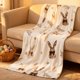 thumbnail image 4 of Manta con estampado de conejito y huevos de Pascua | Manta suave de poliéster para sofá cama | 130 x 90 cm, decoración navideña primaveral para habitación infantil y picnics al aire libre, 4 of 6