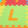 thumbnail image 4 of BalanceFrom 36-Pack 12”x12” Interlocking Puzzle Play Mat, 0.4” Thick, Alphabet & Numbers, 4 of 5