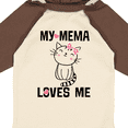 thumbnail image 4 of Inktastic My Mema Loves Me Girls Girls Long Sleeve Baby Bodysuit, 4 of 5