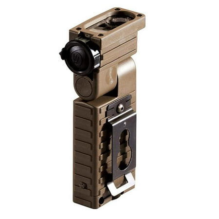 Streamlight 14032 Sidewinder Military Tactical Flashlight with Articulating Head and Batteries Coyote - 55 Lumens