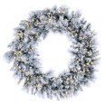 thumbnail image 1 of Vickerman MT227732 13 in. Round Swirl Candy Ornament, Baby Blue, 1 of 3