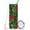 Christmas Flower Leaf, variant on Christmas Gingerbread Man 30 oz Tumbler with Handle, Stainless Steel Vacuum Insulated Sports Water Bottle, Leak-proof Travel Coffee Mug Cup with Lid and Straw for Water, Iced Tea or Coffee
