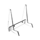 thumbnail image 2 of Soporte para libros de acrílico, estantería resistente, soporte ajustable para tableta con repisas de apoyo. claro, 2 of 9