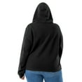 thumbnail image 5 of Lee Women's and Plus Quarter Zip Fleece Hoodie, S-4X, 5 of 5