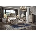 thumbnail image 2 of ACME Table de Chevet Dresden en Blanc Os Vintage, 2 of 7