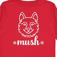thumbnail image 4 of Inktastic Husky Sled Dog Mush Boys or Girls Long Sleeve Toddler T-Shirt, 4 of 5