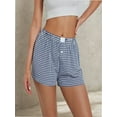 thumbnail image 2 of Boxer Shorts for Women Trendy Summer Low Rise Lounge Shorts Pajama Shorts Preppy Clothes, 2 of 6