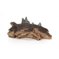 thumbnail image 5 of Gray Wolf Cubs Hiding Under Log  Statue, 5 of 5