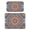 White-463, variant on 2 Pack Folk Style Mandala Coffee Mat Set - Geometric Design, Multi-Functional Absorbent Drying Mat