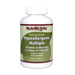 UPC 728177001216 product image for Hypoallergenic Multiple Nutribiotic 180 Caps | upcitemdb.com