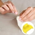 thumbnail image 4 of Sewing Aids, Sewing Needle Gauge Measuring Tool, 3/4mm Needle Measuring Tool, DIY Stitching, Quilting and Stitching Aids for Beginners in Sewing with Simple and Easy to Operate (Yellow (4mm)), 4 of 7