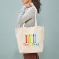 thumbnail image 3 of CafePress - Thats Cray Tote Bag - Unisex Canvas Tote Bag, Beige, 1-Piece, 3 of 7