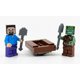 thumbnail image 2 of LEGO Minecraft: Steve with Drowned Zombie Minifigures LEGO -, 2 of 5