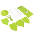 thumbnail image 4 of Rallador Manual De Alimentos Mgaxyff Accesorio De Cocina Multifunción Negro Verde, 4 of 8