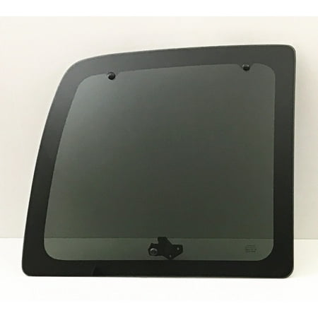 Chevrolet Express Cargo - For 1996-2018 Chevrolet Express Van 1500 2500 3500 Back Window Glass Replacement Dark Tinted Driver/Left Side W/ All Hardware