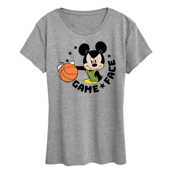 Disney - Game Face Basketball - Women's Short Sleeve Graphic T-Shirt