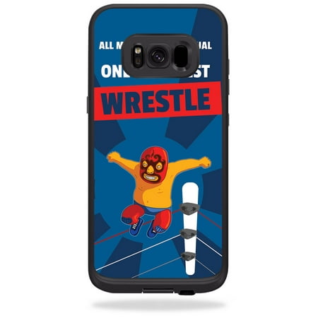 Skin For LifeProof Samsung Galaxy S8 fre Case – Best Wrestle | MightySkins Protective, Durable, and Unique Vinyl Decal wrap cover | Easy To Apply, Remove, and Change Styles | Made in the