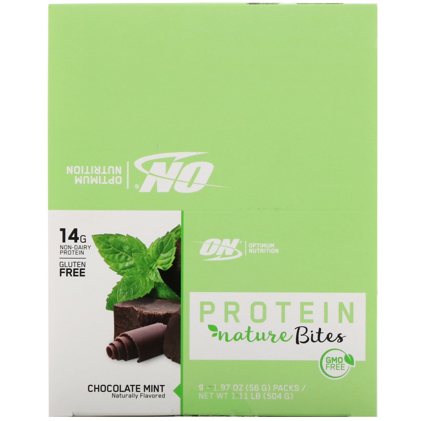 Optimum Protein Chocolate Mint, 9 1.97 oz (56 g) Each - Walmart.com