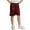 Burgundy, variant on Ma Croix Kids Mesh Shorts Gym Soccer Basketball Athletic Casual Activewear