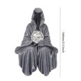 thumbnail image 3 of Estatua de mago de jardín de Halloween, lámpara de decoración de mago iluminada, regalos para amigos, 3 of 5