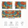 thumbnail image 2 of Yayeee Pillowcase King Size Set of 2 Satin Wrinkle Resistant Pillow Case, Blooming Flowers, 2 of 8