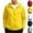 Yellow, variant on HAJWOH Mens Windbreaker Jackets Packable Waterproof Zipper Long Sleeve Hiking Hooded Jackets Travel Lightweight Rain Coats