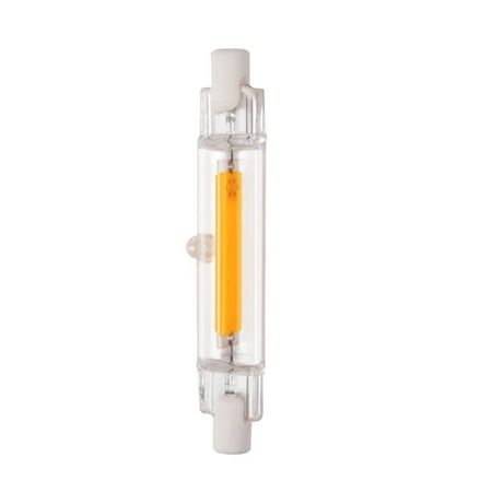 

Yabuy Glass Tube R7S COB -emitting Diode Bulb 78mm 5W Warm White AC110V Replace Halogen Lamp