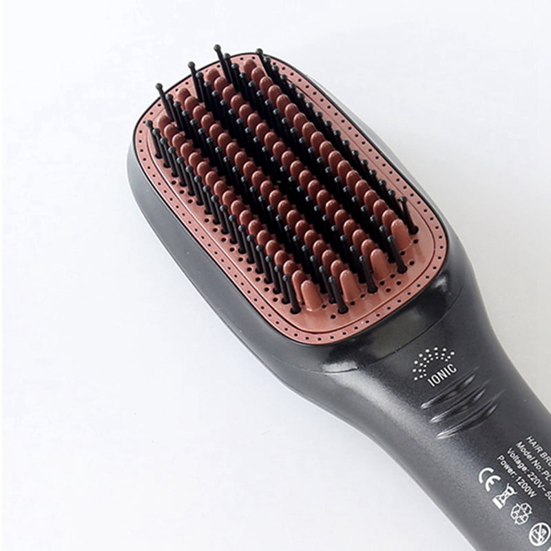 Electric Hair Dryer Hot Air Comb Hair Comb Hair Dryer Comb Curling Iron Hair Tools US Plug