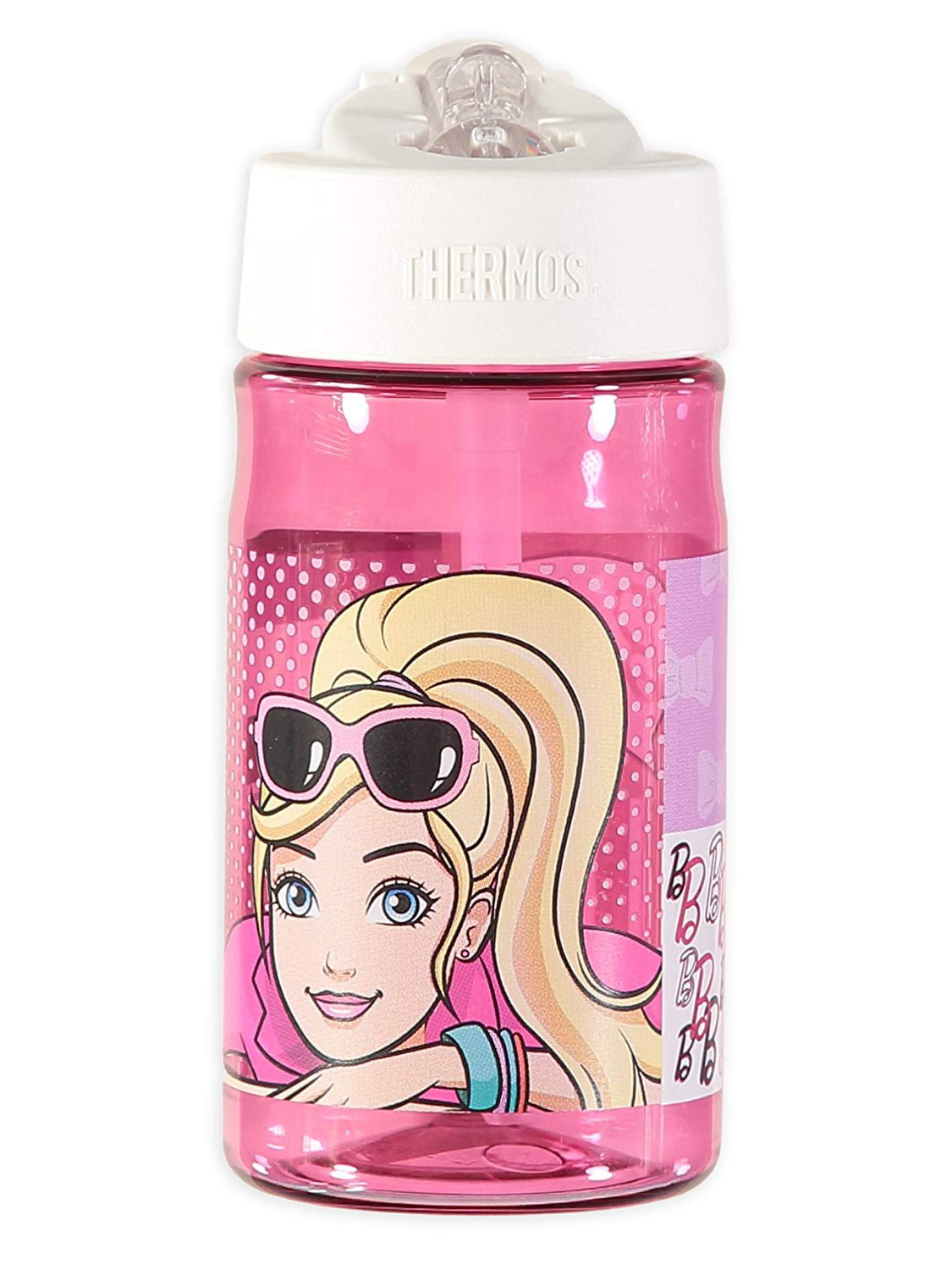 Thermos 12 Ounce Tritan Hydration Bottle, Pink Barbie