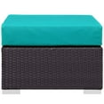 thumbnail image 5 of Modway Convene 5 Piece Set Outdoor Patio with Fire Pit in Espresso Turquois, 5 of 10