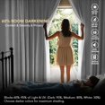 thumbnail image 6 of H.VERSAILTEX Light Blocking Thermal Insulated Window Curtains Bedroom Darkening Drapes for Living Room Back Tab/Rod Pocket Draperies, 2 Panels, 42" x 63", Pure White, 6 of 6