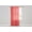 Coral, variant on Solid Poplin Window Curtain or Photography Backdrop 58" Wide - Turquoise