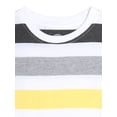 thumbnail image 2 of Wonder Nation Boys Striped Short Sleeve T-Shirt, Sizes 4-18 & Husky, 2 of 3