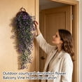 thumbnail image 6 of Artificial Hanging Vines White 3 Pack For Indoor Outdoor Patio Garden Home Wall Decor, 6 of 6