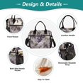 thumbnail image 3 of Ckdifva Grapes Leaves Cooler Bag Cooler Cooling Tote Lunch Bag Lunch Box Front Pocket with Shoulder Strap, 3 of 6
