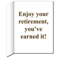 thumbnail image 2 of 2'x3' Giant Retirement Party Card with Envelope - Relaxation Awaits, 2 of 6