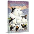 thumbnail image 2 of "Polar Friends" Painting Print on Canvas, 2 of 7