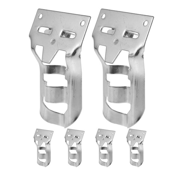 Masteelf 6pcs Flag Pole Holder For Outside House Flagpole Mounting Bracket Small Flag Holder Pole Bracket For Indoor Wall Classroom School