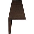 thumbnail image 3 of Ekena Millwork 6"W x 8"H x 16'L 2-Sided (L-beam) Rough Sawn Endurathane Faux Wood Ceiling Beam, Aged Ash, 3 of 17