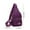 Purple, variant on Small Sling Backpack Crossbody Sling Bag for Women Men Chest Bag Daypack Crossbody for Travel Sport Running Hiking
