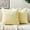 Yellow Stripe, variant on Yellow Striped Summer Outdoor Throw Pillow Covers 18x18 Set of 2, 18 x 18 Yellow and White Outdoor Throw Pillows, Modern Farmhouse Boho Decor Pillow Covers for Porch Patio (No Pillow Inserts)