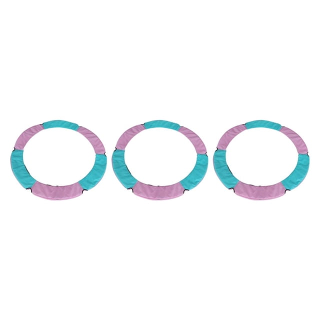 Almohadilla de repuesto Soidarity para trampolín acolchado de seguridad rosa verde 1.5 m