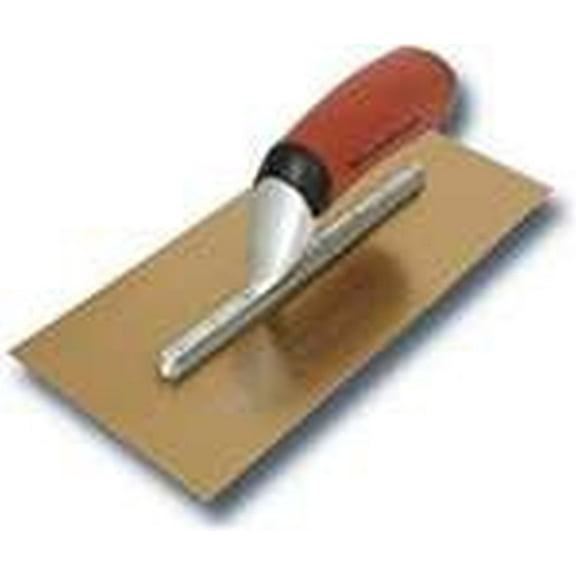 12-Inch by 5-Inch Galvanized Steel DuraFlex Trowel with DuraSoft Handle - Marshalltown - 4467DFD