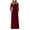 Wine, variant on Lindreshi Fall Dresses for Women 2025 Homecoming Dresses Women Casual Long Sleeve Plus Size Loose Plain Pockets Long Maxi Dress