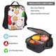 thumbnail image 5 of Disketp Christmas Gingerbread Cookies Mochila Estampada de Gran Capacidad con Lonchera y Estuche, Set de 3 Piezas para Estudiantes, 5 of 7
