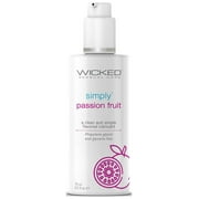 Simply Passion Fruit Flavored Water Based Lubricant 2.3 oz.